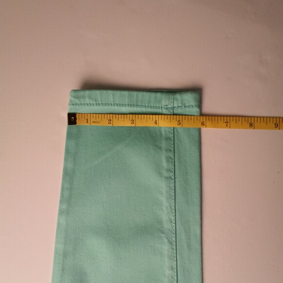 NWT Sixty Nine Jeans Size 29/8 Low Rise Skinny Leg Mint Green Color - Picture 10 of 10